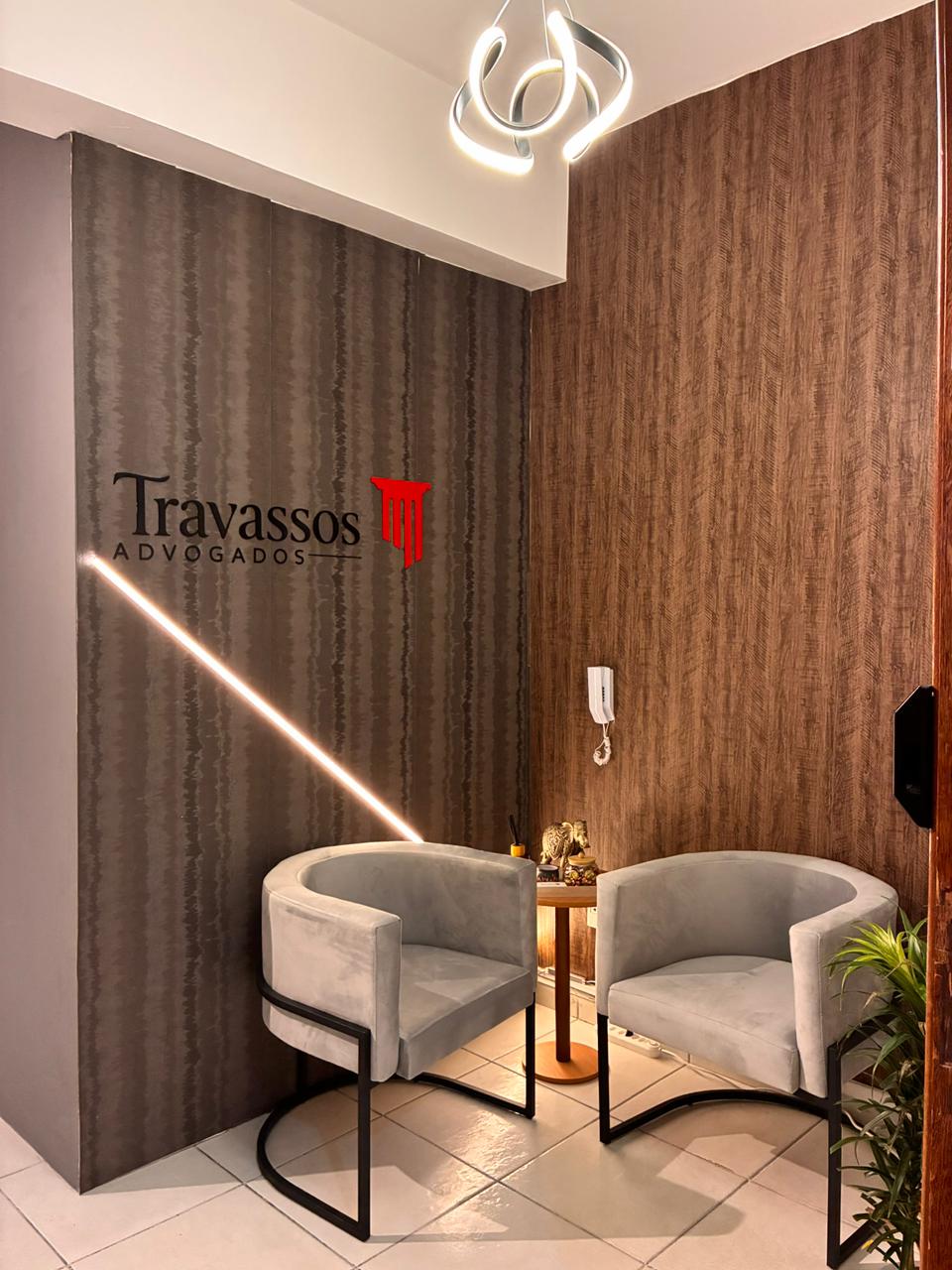 Recepção do escritório Travassos Advogados